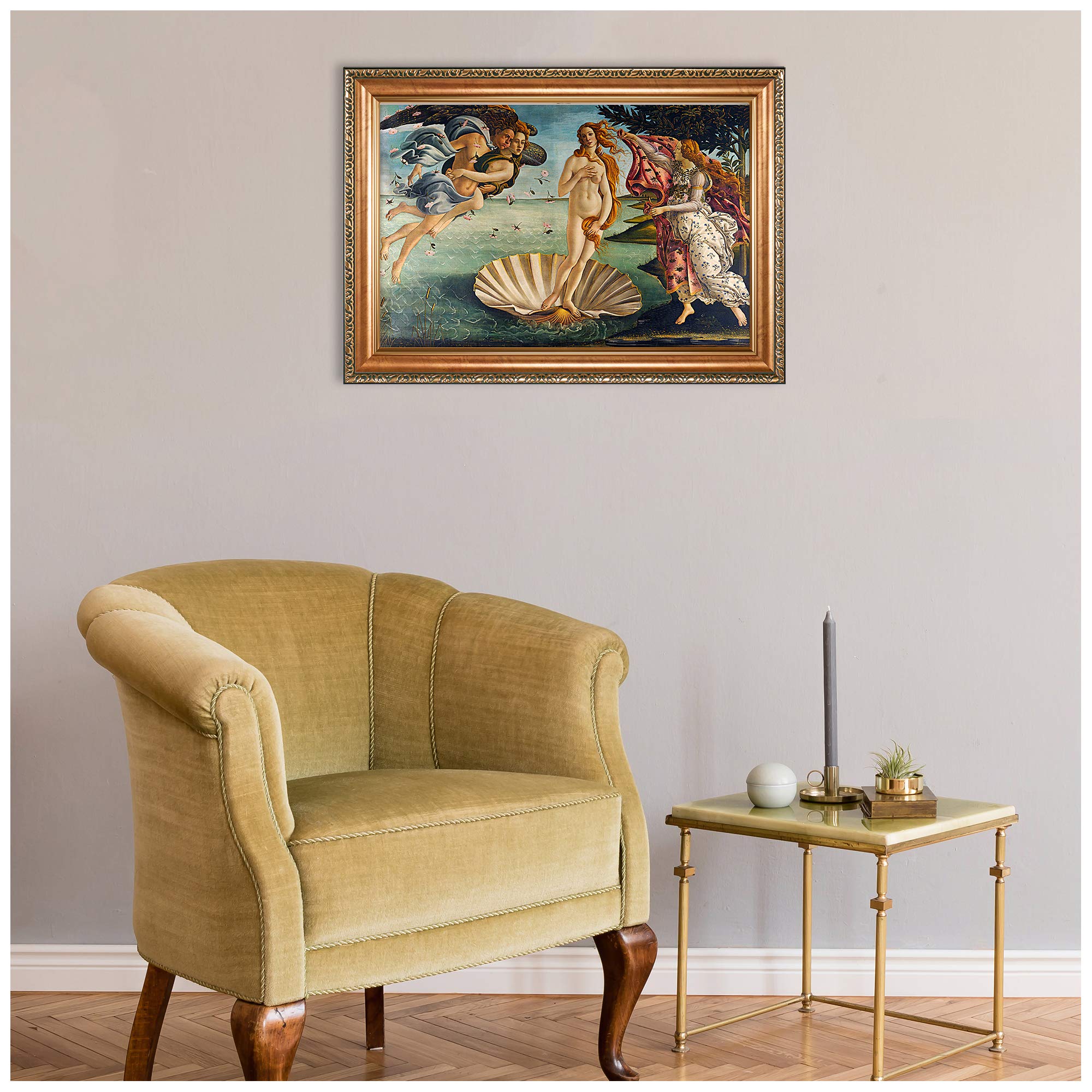 Amazon.com: The Birth of Venus by Sandro Botticelli,Framed Size
